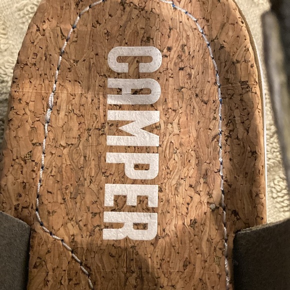 NWOT Camper green suede sandals, size 38 - Picture 5 of 6